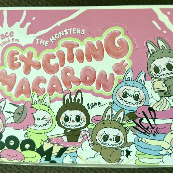 COMPLETE SET/COLLECTION - MONSTERS Exciting Macaron AUTHENTIC POP MART - Picture 1 of 7